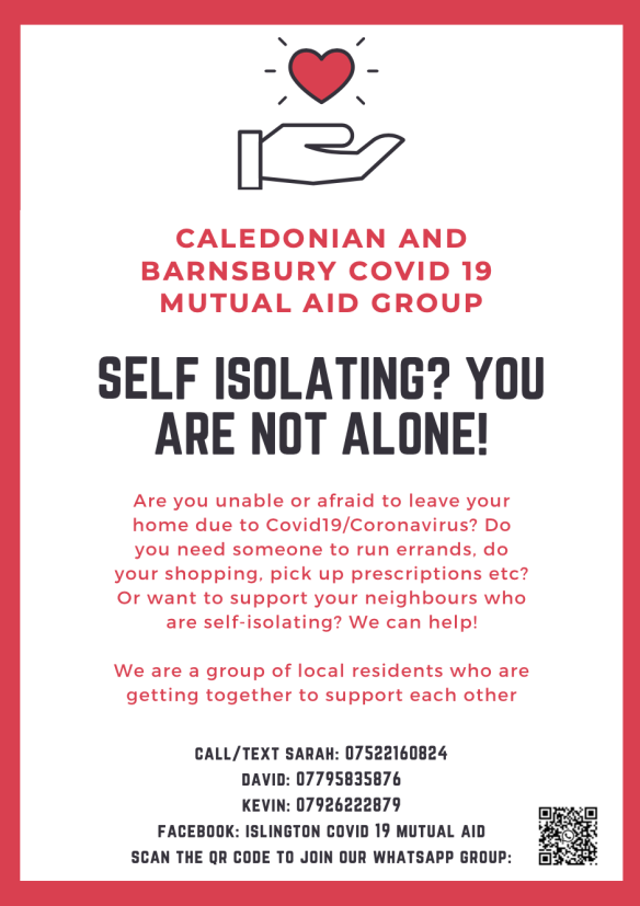 Self-isolating - you are not alone | screenshot